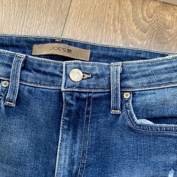 Anthropologie Joe's Jeans Women Skinny Jeans Charlie High Rise waist distressed - Picture 10 of 15